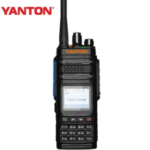 10W ham radyo çift mod Analog dijital FM uhf radyo mobil telsiz el profesyonel el telsizi