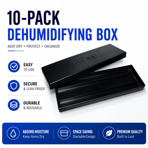 Caja de incubación de plástico con 10 ranuras, a prueba de luz negra, bandeja deslizante humidificadora para inmunohistoquímica y operaciones WB - Product Image 1