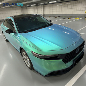 Échantillons Gratuits 7.5mil Film PPF Couleur Vert Olive Givré Anti-Rayures Super Brillant Anti-Jaunissement Métallique pour Carrosserie Complète OEM TPU PPF - Product Image 2