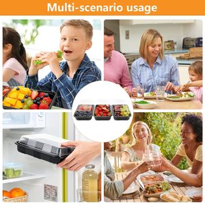 Plateau en plastique PET PP jetable personnalisé par le fabricant pour viandes et légumes, idéal pour l'emballage des aliments frais en supermarché - Product Image 5