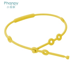 Catenella Anti-Caduta per Neonati Phanpy, Clip per Ciuccio in Silicone 100% Alimentare, Porta Massaggiagengive per Bambini - Product Image 1