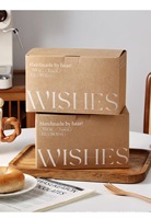 Caja de Embalaje Autoarmable de Cartón Kraft Marrón Personalizada a Precio de Fábrica, 1 mm de Grosor, Laminación Brillante/Mate, Estampado, Reciclada, para Azúcar/Sushi
