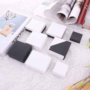 Custom Logo Cardboard <b>Box</b> Packaging Paper Jewelry Package <b>Box</b> Beauty Cosmetics Paper Clamshell Jewelry Packaging <b>Gift</b> <b>Box</b> - Product Image 2