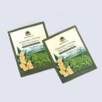 Échantillon Gratuit – Sachets Personnalisés Mini à 3 Soudures Thermiques pour Poudre de Thé au Gingembre – Emballages Ziploc pour Échantillons