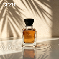 Flacon de parfum populaire en verre transparent, flacon de parfum de luxe 100 ml, flacon vaporisateur de parfum personnalisé, emballage de parfum sur mesure