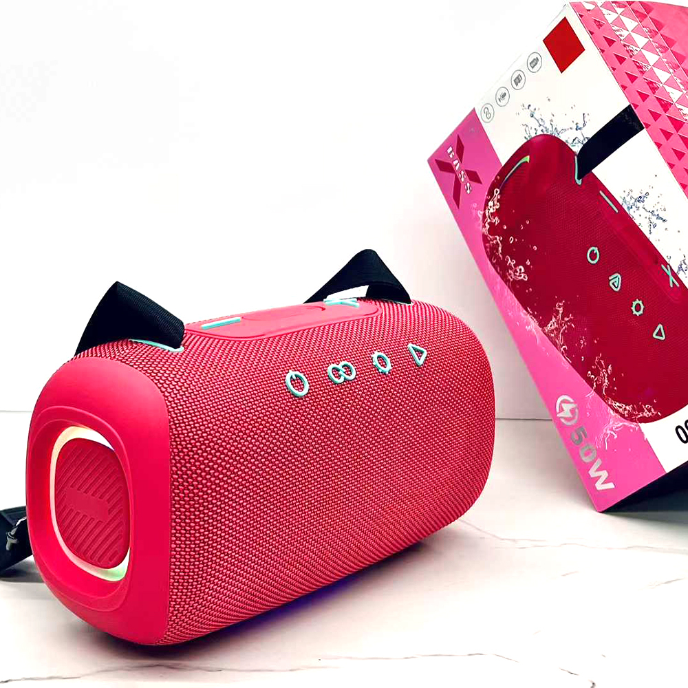 S660 New Super Bass High Power Blue-tooth Waterproof Speaker Outdoor Portable Woofer Fabric Speaker with RGB Light & Carry Strap · image 3