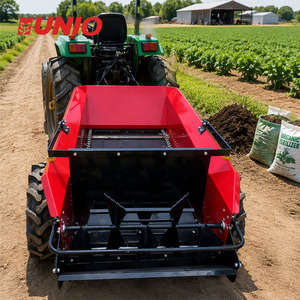 Épandeur de fumier de vache, de litière de poulet et de fumier animal monté sur tracteur, facile à utiliser - Product Image 1