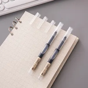 Großhandel Gel Pen Rolling Ball Pens mit großer Kapazität Schnellt rocknende Tinte 0,5mm Extra Fine Point Liquid Ink Pen für Studenten büro