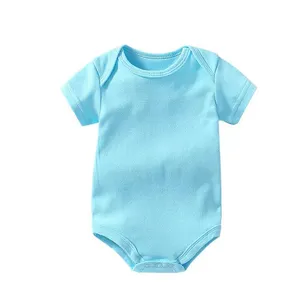 Body en mousseline pour bébé 100% coton bio Vêtements pour nouveau-né garçon et fille Romper Suit Jumpsuit