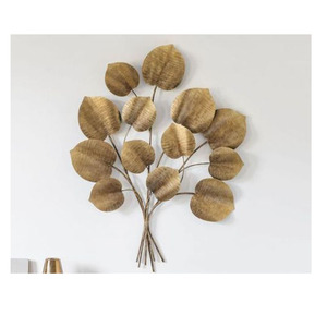 Hot Selling Custom Antiqui Metal Tree <b>Wall</b> <b>Art</b> Brass and Iron for Indoor and Outdoor Home Decor for Living Room - Product Image 1
