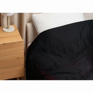 Piumino Jacquard Onda di Ossidiana, Morbido per l'Estate, Imbottitura in Microfibra di Poliestere per Letti King, Queen e Twin, per Casa e Hotel - Product Image 1