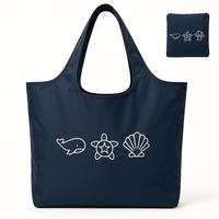 Sac de courses pliable en tissu Oxford réutilisable pour femmes avec logo personnalisé – Meilleure vente