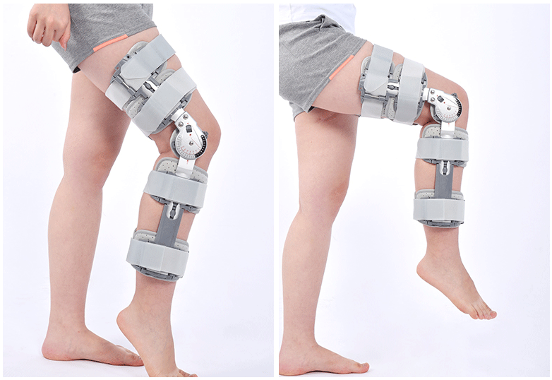 Adjustable Knee Fixation Brace fracture ligament strain medical stent fixator