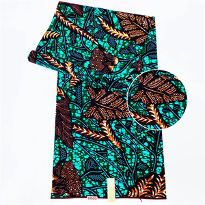 <span class=keywords><strong>2022</strong></span> haute qualité beau 100% coton nigérian <span class=keywords><strong>pagne</strong></span> capulana tissu africain cire impression <span class=keywords><strong>pagne</strong></span> Ankara tissu - Product Image 2