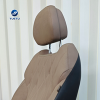 Siège de voiture électrique en cuir perforé, 8 directions, électrique, pour conducteur et passager, avec appuie-tête, pour VW ID Golf BMW Série 5