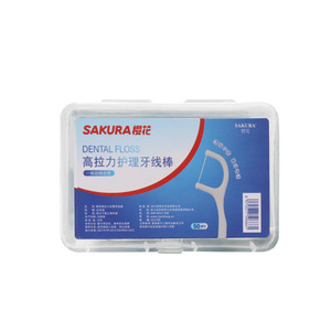 Sakura - Cure-dents en fil dentaire - 50 pièces - Haute résistance à la traction - Soins bucco-dentaires - Hygiène - Product Image 5