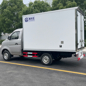 Chang Mini 4x2 cambio manuale refrigerato camion nuova condizione di carburante Diesel per bevande di trasporto di conservazione della carne fresca - Product Image 5