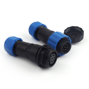 SP16 IP68 Aviation <span class=keywords><strong>2</strong></span> <span class=keywords><strong>3</strong></span> 4 5 6 7 9 دبوس قابس ومقبس ذكر/أنثى لرسو السفن/مربع/شفة/الجوز الخلفي - Product Image 5