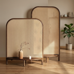 DISHI Nordic <b>Modern</b> Solid Wood Handmade Opaque Multi-Functional Screen-Simple Blocking Partition Living <b>Room</b> Birthday Durable - Product Image 4