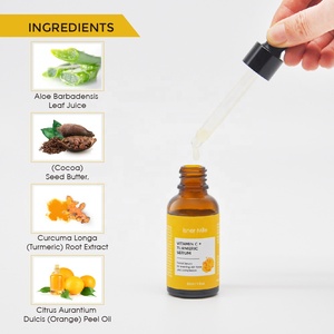 Sérum turmeric à la vitamine c, lotion pour le visage, pour colorer la peau et le teinte de la peau, 30 ml - Product Image 4