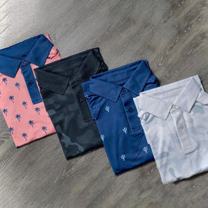 Camiseta Polo Personalizada con Logotipo de Golf para Hombre, de Secado Rápido, Transpirable, con Estampado Completo, Ajuste Regular, Absorbe la Humedad, para Verano - Product Image 4