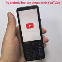 Téléphone Android OEM personnalisé avec écran tactile de 3,5 pouces, Android 14, double SIM, VoLTE 4G, clavier, avec ou sans appareil photo, fabricant