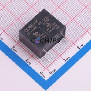 JZC-11FH 005-1H1L Power Relay Through hole,18.4x10.2mm 5V 1 Normally Open: 1A (SPST-Normally Open)::: 4 20A-125VAC/18A-277VAC - Product Image 1
