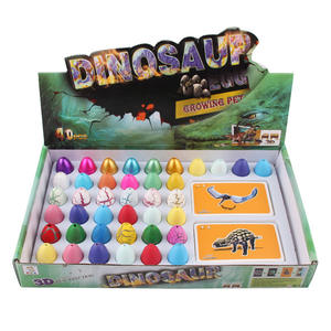 Cajas Completas de Huevos de <span class=keywords><strong>Dinosaurio</strong></span> Pequeños para Incubar, con Expansión en <span class=keywords><strong>Agua</strong></span>, Regalos de Juguetes de Animales para el Día del Niño - Product Image 5