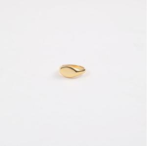 Anello Chevalier Personalizzato in Acciaio Inossidabile <span class=keywords><strong>con</strong></span> Incisione Personalizzata, Anello <span class=keywords><strong>con</strong></span> Iniziale o <span class=keywords><strong>Nome</strong></span>, Anello Mignolo per Donne e Sorelle - Product Image 2