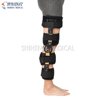 Attelle de fixation réglable, pliable, légère et respirante pour genouillère orthopédique, soutien de rééducation des fractures des membres inférieurs
