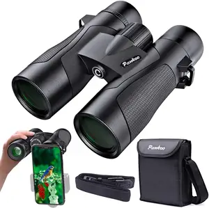 12x42 Binoculars for Adults Waterproof with Low Light Night HD Binoculars for Bird Watching Hunting Sports-BAK4 Prism FMC Lens