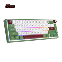 Royal Kludge RK R65 Keyboard Mekanis Keyboard Berkabel 66 Tombol RGB Backlit Keycap PBT Hot Swap Hadiah Keyboard Gamer
