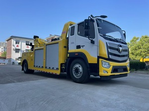 Nouveau modèle d'usine Chine, camion de remorquage lourd économique avec grue intégrée à vendre, camion de dépannage - Product Image 2
