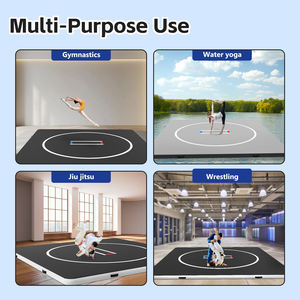 カスタムサイズとカラー3x3mマルチスポーツ総合格闘技用インフレータブルレスリングマット - Product Image 6