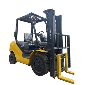 Chariot élévateur Komatsu de 17e génération d'occasion Série FG Mât à 2 étages Direction facile Performances stables - Product Image 1