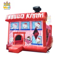 Château gonflable de qualité commerciale avec toboggan, PVC robuste, respectueux de l'environnement, garantie 3 ans, pour les locations de fêtes pour enfants