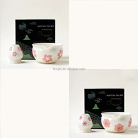 Ensemble de thé et de café matcha traditionnel chinois, écologique, fait main, durable, en céramique classique Japandi, bols de 500 ml
