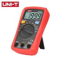 UNI-T UT33A+ Multimeter Digital Display Capacitance Tester dengan Layar LCD Backlight untuk Pengukuran Tegangan AC DC, Arus, dan Resistansi