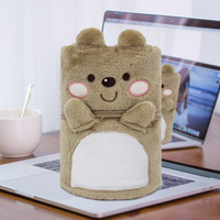 Coussin de voyage pour bébé en peluche personnalisé avec un design mignon en forme d'animal, pour bébé