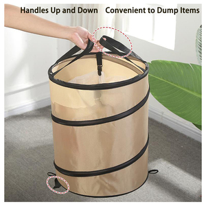 Thùng Rác Tái Sử Dụng Có Thể Gấp Lại 10/24/30 Gallon Ngoài Trời Cho Rác Thải Sân Và Rác Lá - Product Image 5