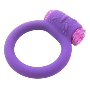 Farfalla vibrante anello del cazzo in Silicone solido e proiettile in ABS batteria stimolatore a 1 velocità incluso anello del sesso per gli uomini prodotto del sesso - Product Image 5