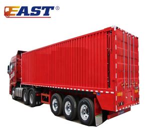 Remorque à décharge automatique, livraison rapide de corée du sud, remorque pour la livraison de sable et de pierre au sol - Product Image 3