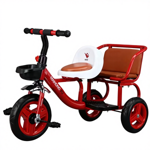Tricycle double pour <span class=keywords><strong>b</strong></span>é<span class=keywords><strong>b</strong></span>és, <span class=keywords><strong>16</strong></span> <span class=keywords><strong>pouces</strong></span>, 3 roues, prix bas, fabriqué en usine, pour enfants, deux <span class=keywords><strong>b</strong></span>é<span class=keywords><strong>b</strong></span>és - Product Image 1