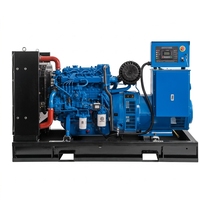 Générateur diesel à châssis ouvert sans balais tout en cuivre HUAMEI 440KW avec ATS, haute efficacité thermique, moteur Weichai