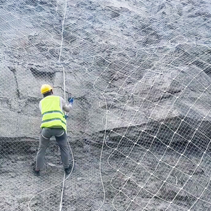Chất lượng cao dây thép lưới độ bền kéo cao dốc bảo vệ Net cho rockfall dệt Chuỗi liên kết lưới với dịch vụ hàn - Product Image 5