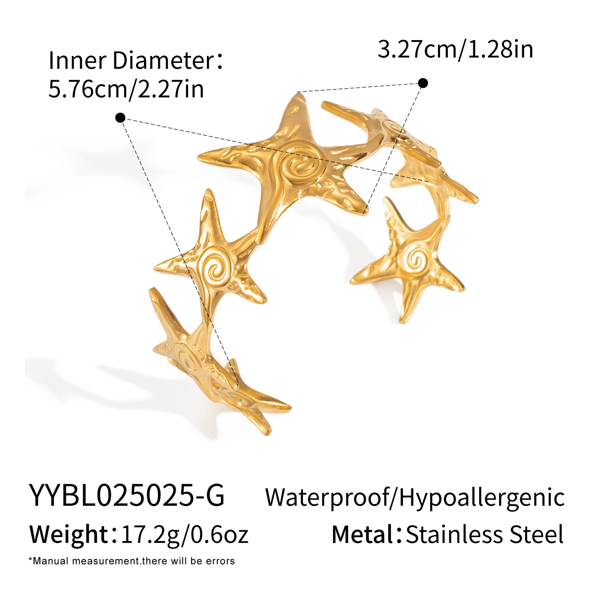 Gold YYBL025025-G