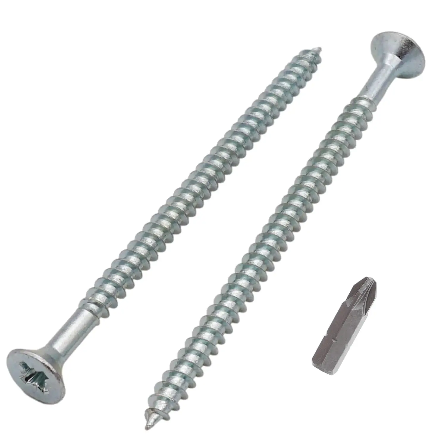 Furniture Chipboard Screw Pozi Drive Countersunk Flat Head Yellow Zinc Plated Chipboard Screw for wood