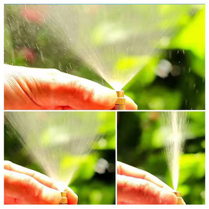 Refrigeración al aire libre Patio ventilador enfriador agua niebla jardín boquillas automáticas nebulización temporizador controlador sistema de riego - Product Image 4