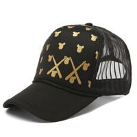Gorra de Camionero de Cinco Piezas con Logotipo Personalizado OEM ODM Bordado, Gorra de Béisbol de Esponja 100% Algodón Transpirable e Impermeable al por Mayor