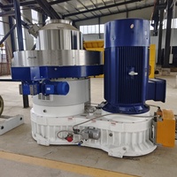 Granulés de luzerne d'herbe en plastique à haute productivité faisant la machine avec composant de moteur de noyau 132kw 380V 1500-2000 kg/h de sortie
